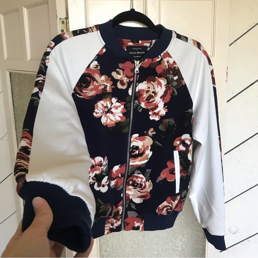 Fall Floral Jacket - Picture 2 of 4